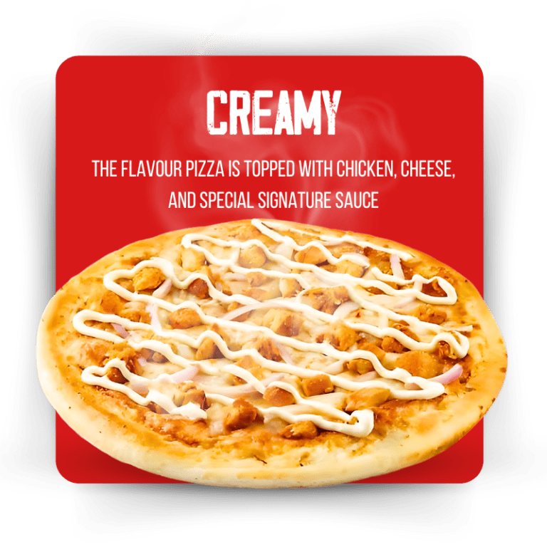 Creamy Pizza