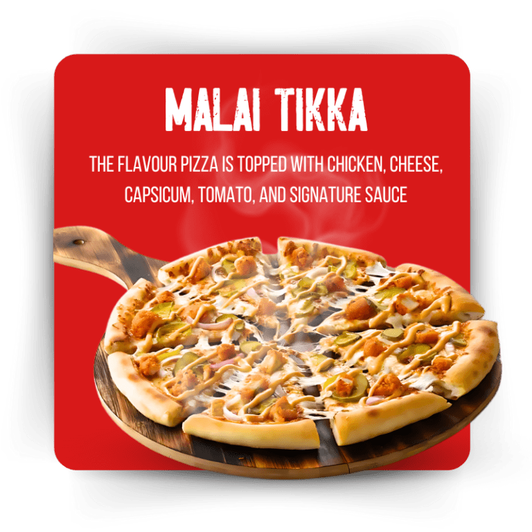 Malai Tikka Pizza